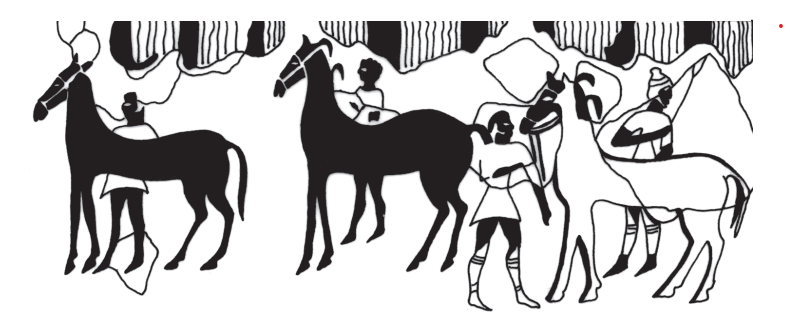 Une image contenant croquis, dessin, cheval, Dessin au trait

Le contenu généré par l’IA peut être incorrect.